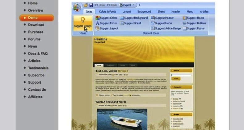 joomla template