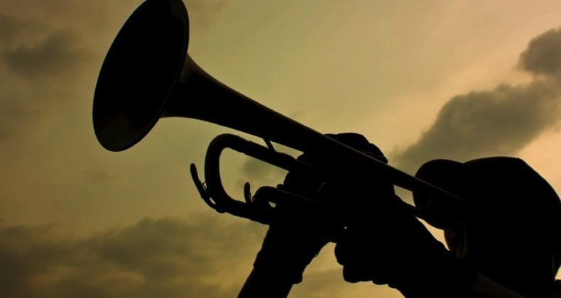 blowing my own trumpet