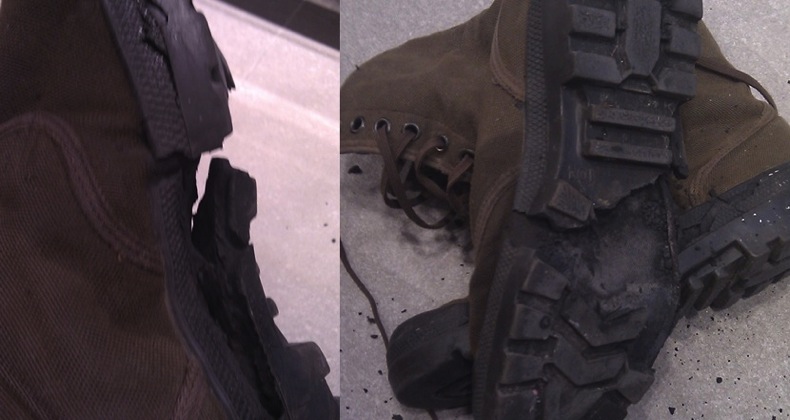 hole in my shoe