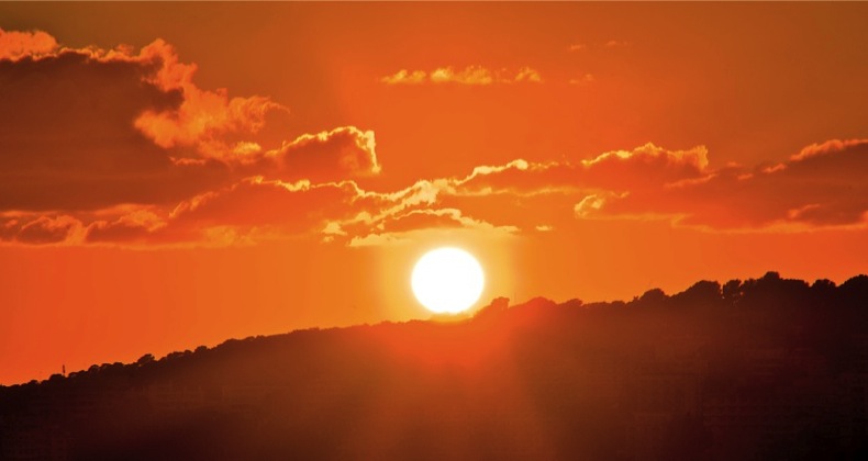 sunrise on a new web site
